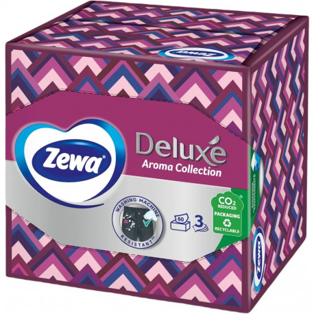 Salvrätikud 3-kihiline karbis ZEWA Deluxe Aroma 60tk