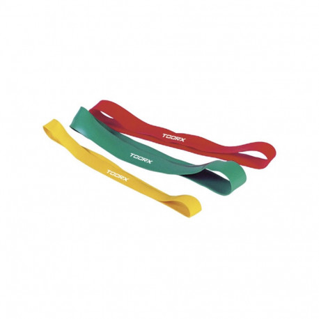 Võimlemiskummide komplekt TOORX Latex Bands Strong (10tk pakis)