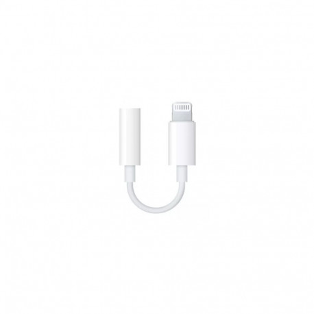 Apple MMX62ZM/A 3.5 mm to Lightning Audio Adapter