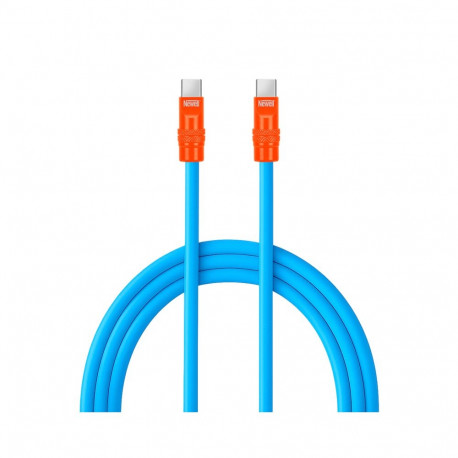Newell USB-C - USB-C 100 W cable, 2 m, Silicone, Blue-Orange
