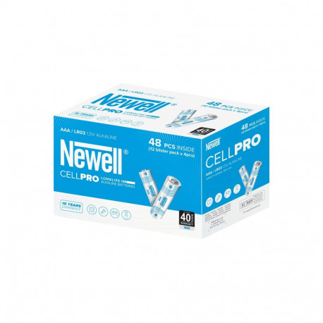 Bateria alkaliczna Newell CellPro AAA 12x4 szt. blister