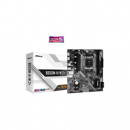 Asrock Mainboard||AMD B650|SAM5|Micro-ATX|Memory DDR5|Memory slots 2|1xPCI-E|2xPCI-Express 4.0 1x|1x