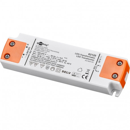 Goobay LED Transformer 24 V (DC) (DC), 30 W