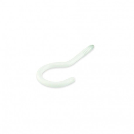 CLOTH-LINE HOOK 100X6,2X28X24 WHITE/2PCS