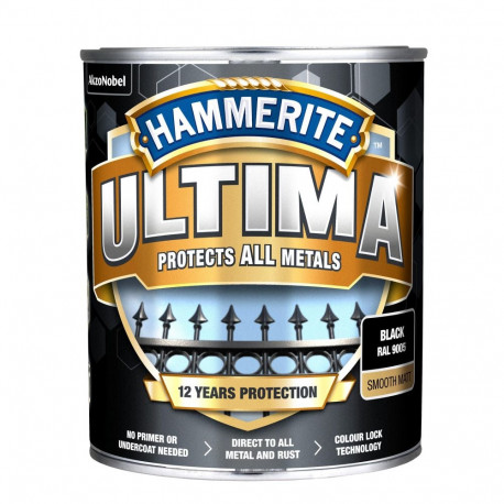 PAINT ULTIMA MATT BLACK 0.7L