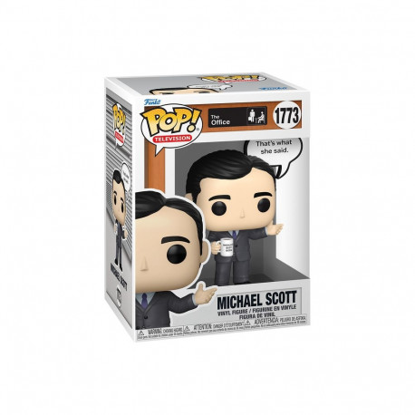 FUNKO POP! Vinyl figuur: The Office - Michael Scott (That´s what she said) (Sayings)