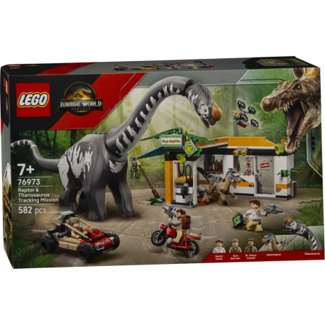 LEGO Jurassic World 76973 Na tropie tytanozaura i raptora