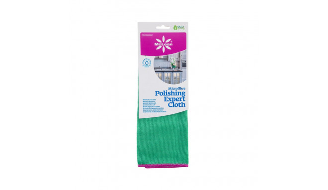 OUT McLean Mikrokiudlapp Polishing Expert 35x35cm roheline, 1 tk, etiketiga