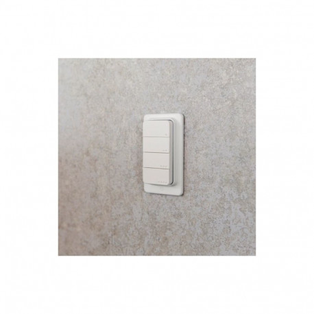 BLU RC Button 4 (weiß)