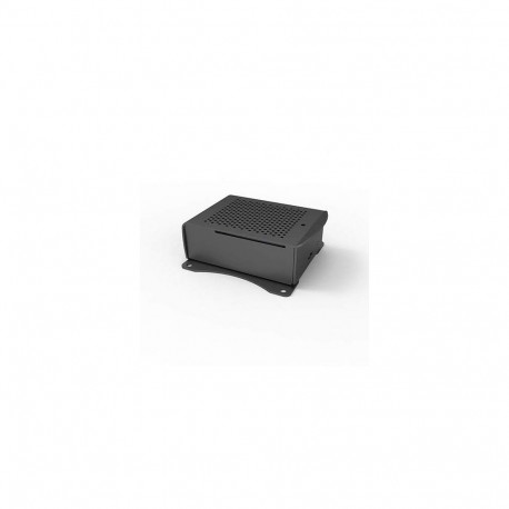 Joy-IT computer case Aluminum Raspberry Pi 4 B, black