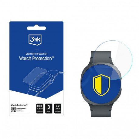 3mk Watch Protection FlexibleGlass Hybrid Glass for Samsung Galaxy Watch 8 44mm