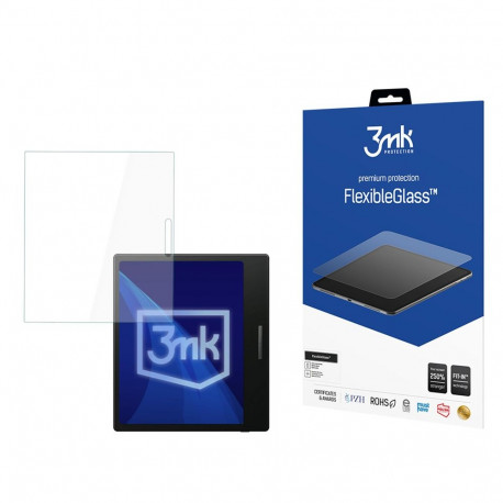 Hybrid glass 3mk FlexibleGlass on Onyx Boox Go 7 / Go Color 7 (Gen II)