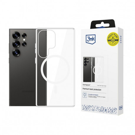 3mk Clear MagCase for Samsung Galaxy S25 Ultra - transparent
