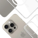 3mk Clear MagCase Case for Apple iPhone 15 Pro Max - Transparent