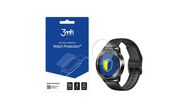 3mk Watch Protection™ hybrid glass v. FlexibleGlass Lite on Xiaomi Watch S3