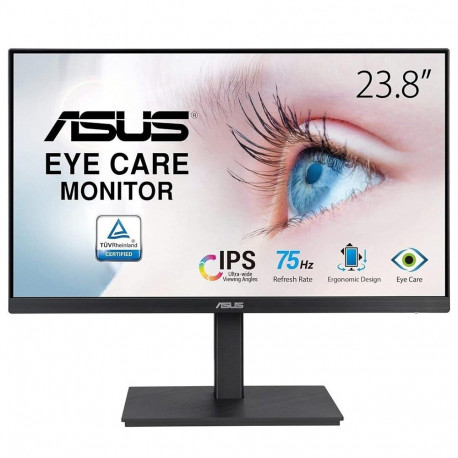 ASUS VA24EQSB arvutimonitor 60.5 cm (23.8") 1920 x 1080 pikslit Full HD LED must
