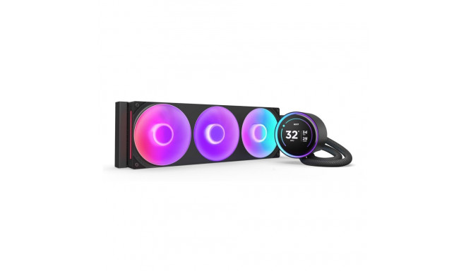NZXT Kraken Elite 360 RGB Processor All-in-one liquid cooler 12 cm Black 1 pc(s)