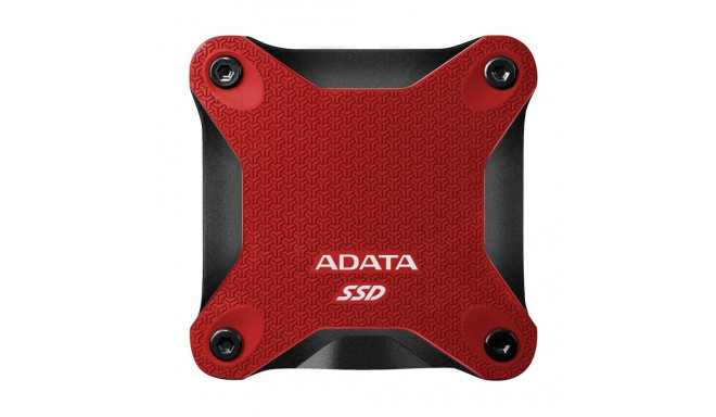 ADATA SD620 2 TB Micro-USB B 3.2 Gen 2 (3.1 Gen 2) must, punane