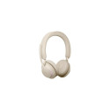 Jabra Evolve2 65 USB-A Beige MS Chrg stand Stereo