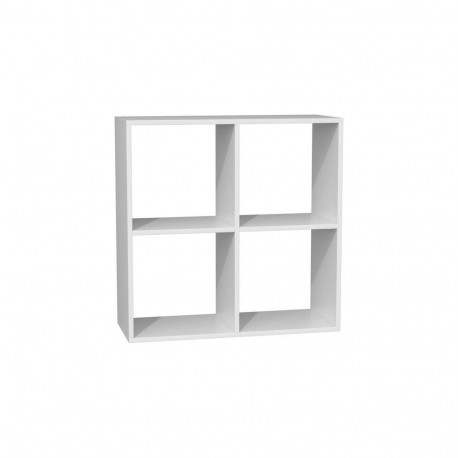 Topeshop MALAX 2X2 BIEL living room bookcase