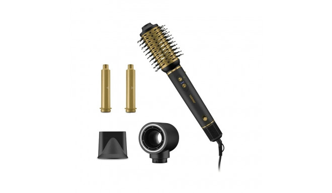 Zelmer ZHL1400 5-in-1 Curling-Drying Iron, Black/Gold