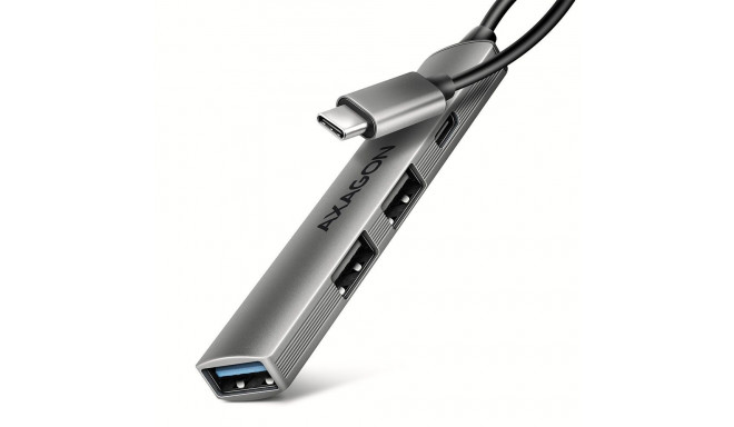 HUE-STC HUB 4-port 1x USB 5Gbps, 2xUSB2.0 + C