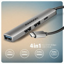 HUE-STC HUB 4-port 1x USB 5Gbps, 2xUSB2.0 + C