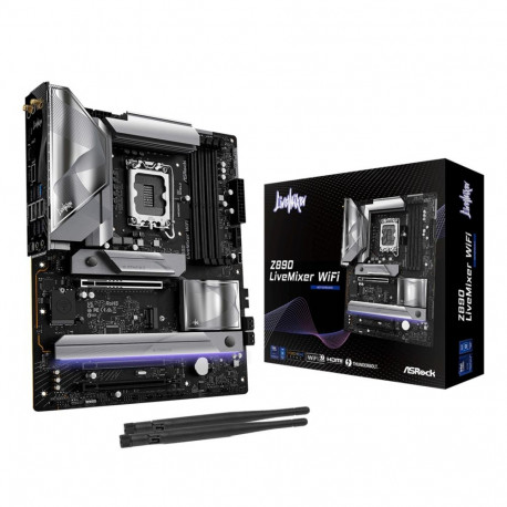 Mainboard|ASROCK|Intel Z890|LGA 1851 (Socket V1)|ATX|RAM DDR5-SDRAM|4xSlots|Wi-Fi Yes|Bluetooth Yes|