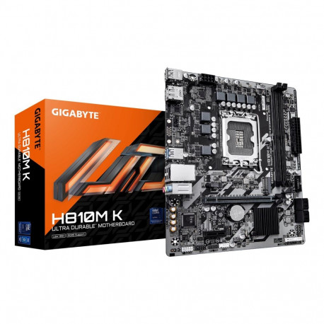 Mainboard|GIGABYTE|Intel H810|LGA1851|Micro-ATX|Memory DDR5|Memory slots 2|H810MK1.0