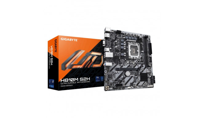 Mainboard|GIGABYTE|LGA1851|Micro-ATX|Memory DDR5|Memory slots 2|H810MS2H