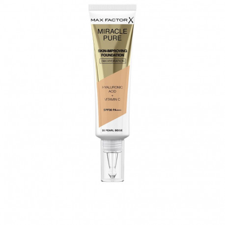 MAX FACTOR MIRACLE PURE foundation SPF30 #35-pearl beige