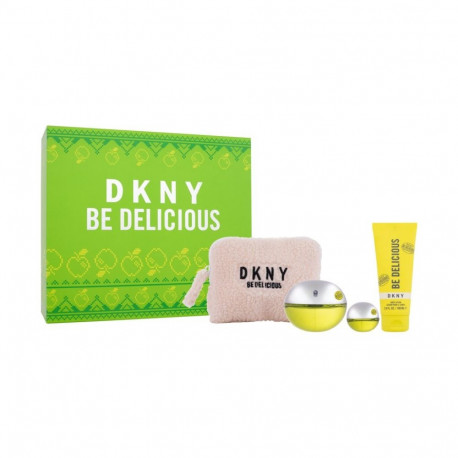 DKNY Be Delicious Eau de Parfum (100ml) (EDP 100 ml + EDP 15 ml + Body Lotion 100 ml + Coin Purse)