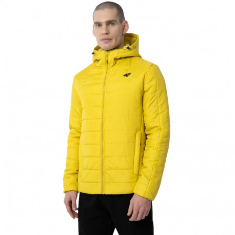 4F meeste jope H4Z22 KUMP006 45S L, kollane
