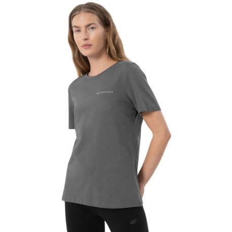 Koszulka damska 4F antracyt H4Z22 TSD025 22S S