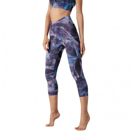 Spodnie damskie funkcyjne 4F multikolor 3 allover H4Z21 SPDF017 93A XS