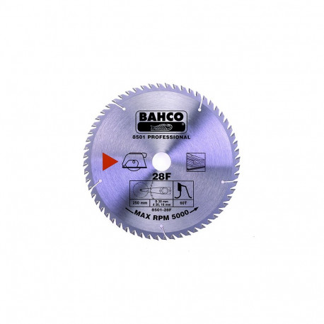 Circular saw blade Bahco 160x20mm 30H 17°, (16mm adaptor), for wood