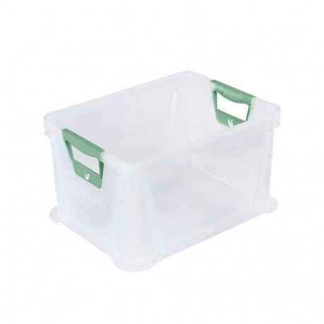Kaste eurobox ar mikstiem rokturiem Luis 39x29x22cm 20L caurspidiga 4052396022117
