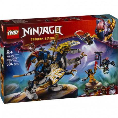 LEGO NINJAGO 71843 petturite mehhlohjaku draakoniratsanik