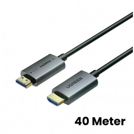 Cable HDMI-HDMI 40m (HDMI 2.1) optical hybrid 8K@60Hz 48Gbps HD183 UGREEN