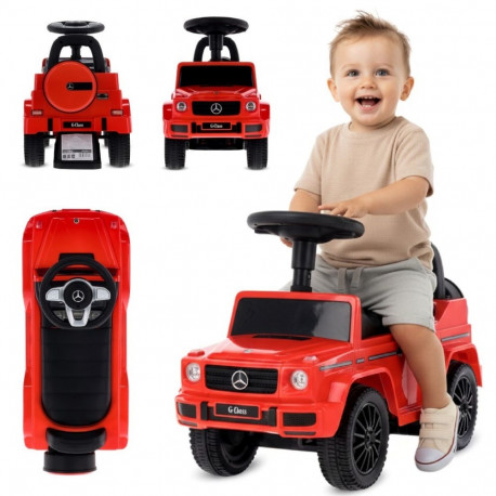Mercedes Benz pealeistutav auto G-klass, punane