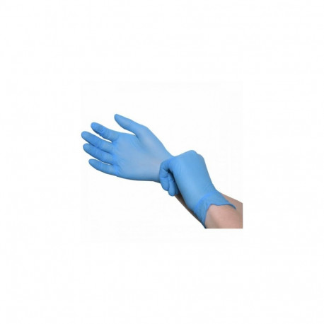 Gloves, disposable, nitrile, without powder, L (100pcs)