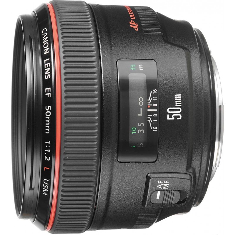 Canon EF 50mm f/1.2L USM objektiiv