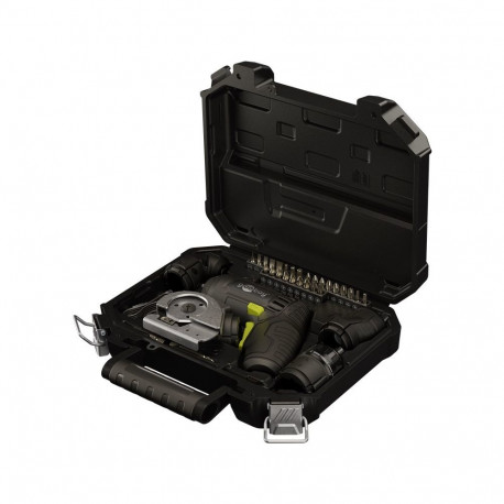 Goobay Tools 4-in-1 Mini Cordless Screwdriver Set, 35 Pcs.