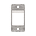 Goobay Keystone Holder/Bezel for Device Installation