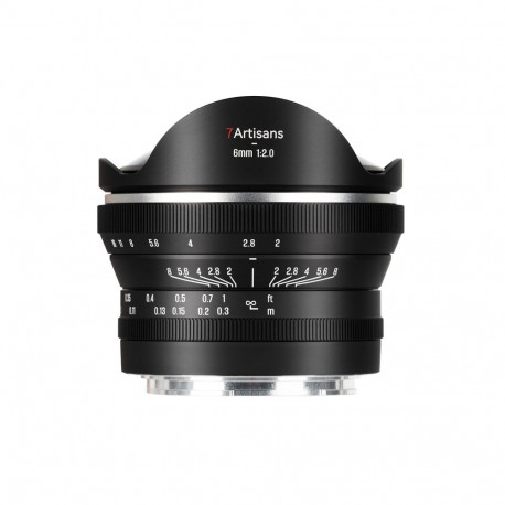7Artisans 6mm f/2 Fisheye - Nikon Z (APS-C)