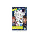 75 wash-off tattoos - phosphorescent, Buki
