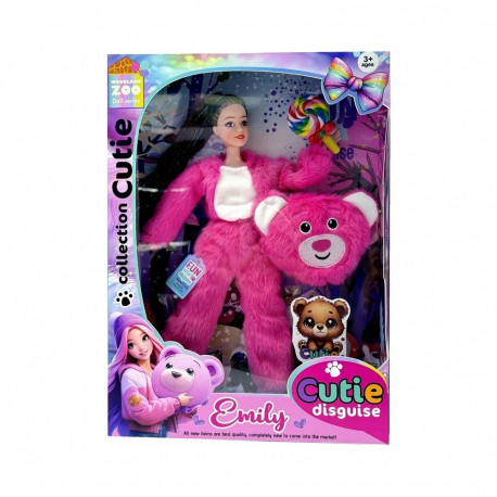 TOY DOLL WITH BEAR COSTUME ZJA376491