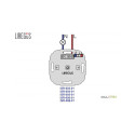 dimmer 400W, raamita