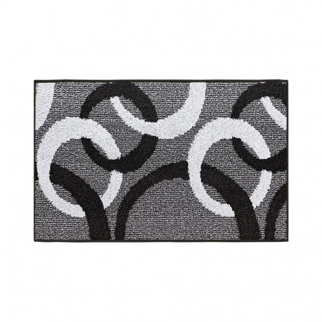 CARPET SWAMI (D) COL-N BLACK 57X190CM