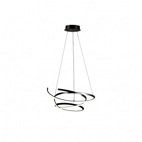 PENDANT LED LIGHT SIBIU 42W 4000K BLACK